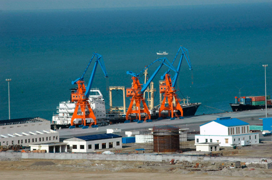 Deep-water port of Gwadar CPEC