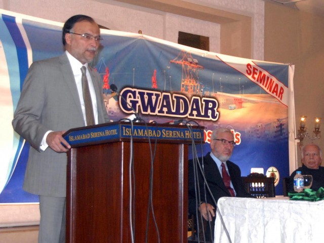 Muslim League (N)Ahsan Iqbal promises for Gwadar, Balochistan
