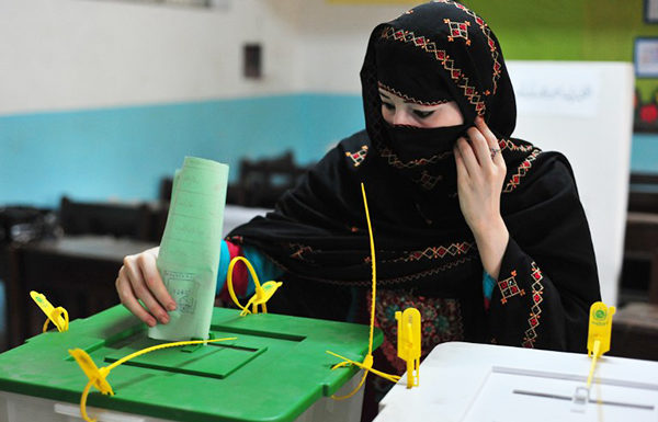 Number of women registered as voters in Balochistan