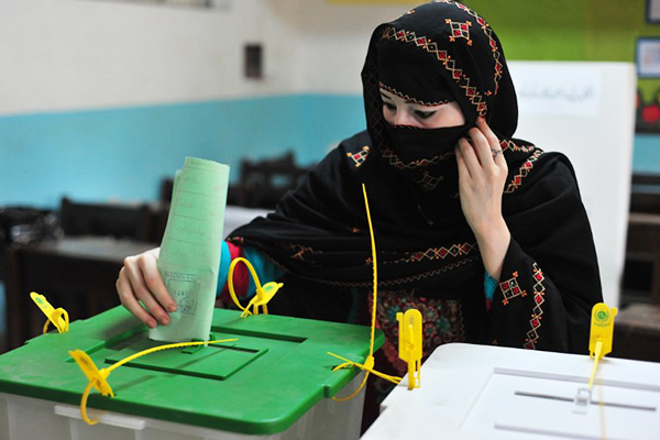 Number of women registered as voters in Balochistan