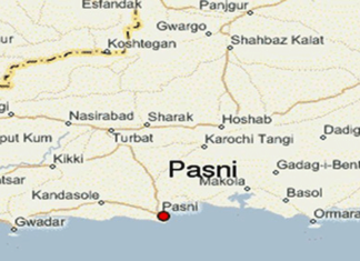 Armed men fire at forces vehicle in Pasni, 1 killed