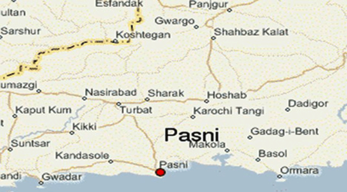 Armed men fire at forces vehicle in Pasni, 1 killed