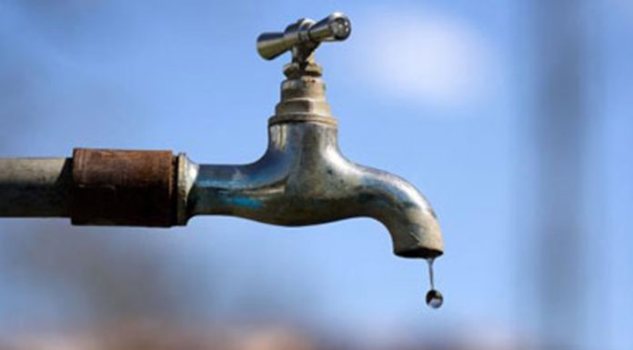 A tap picture on water shortage