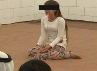 This picture shows a sex slave auction – in Saudi Arabia