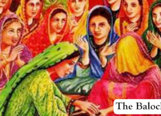 ‘Wedding songs and folk lores are a great literary creation of Baloch women’