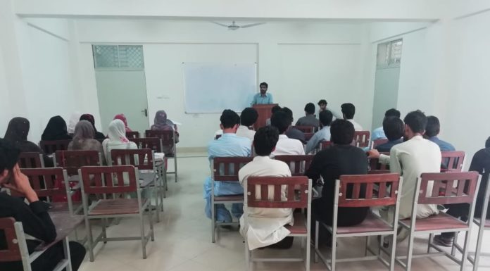 Future belongs to Baloch youth, the students are required to implement their knowledge in practical life, Chairman Nawab Baloch