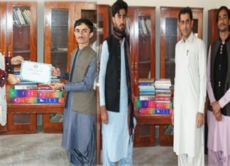 Makuran Social Activists launch book distribution campaign