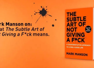 The subtle art of not giving a f*ck