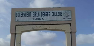 Government Girls Degree College Turbat Balochistan