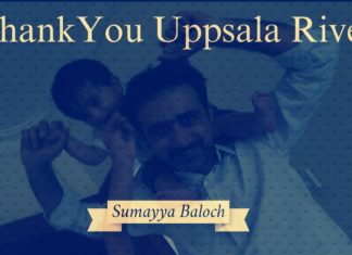 Thank You Upsala River Thank you Uppsala River Sumayya Baloch