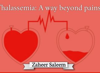 Thalassemia: A way beyond pains Thalassemia: A way beyond pains Zaheer Saleem
