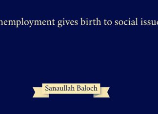 Unemployment gives birth to social issues