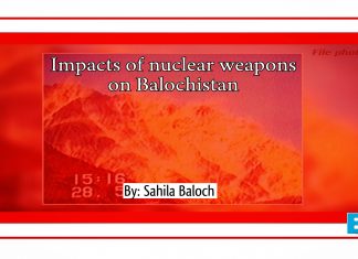 Impacts of Nuclear Weapons on Balochistan