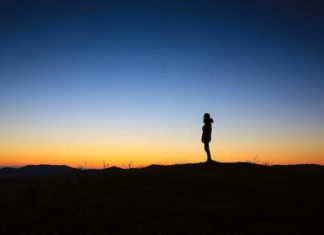 Uniqueness inhabits in you, too Man standing Sunset