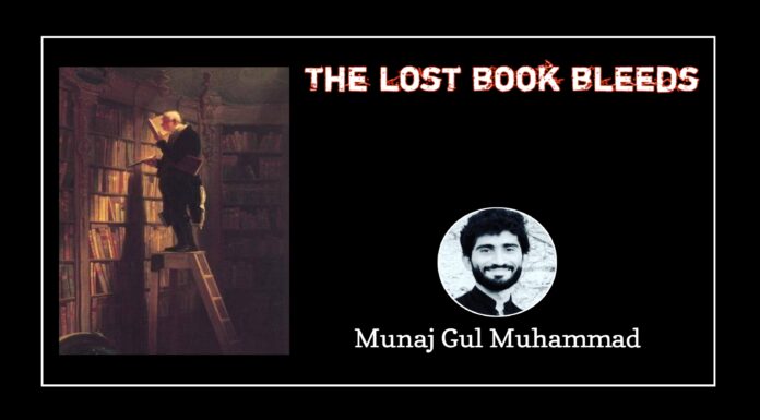 The lost book bleeds…!