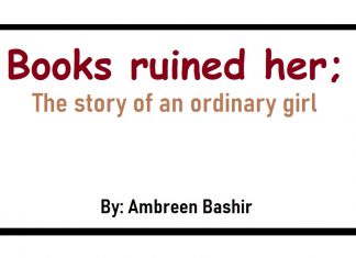Books ruined her; the story of an ordinary girl Books ruined her the story of an ordinary girl