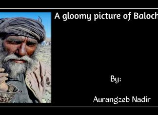 A gloomy picture of Balochistan picture of Balochistan