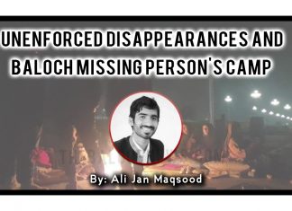 Unenforced disappearances and Baloch missing persons’ camp Unenforced disappearances and Baloch missing persons’ camp