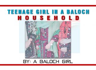 Teenage Girl in a Baloch household Teenage Girl in a Baloch household By a Baloch Girl
