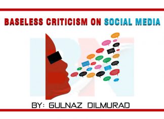 Baseless criticism on Social Media Baseless criticism on Social Media