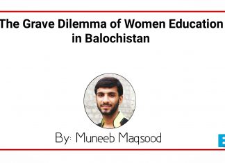 The Grave Dilemma of Women Education in Balochistan