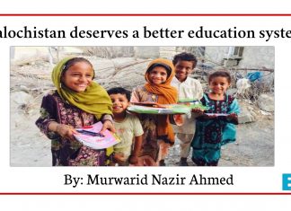 Balochistan deserves a better education system