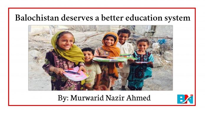 Balochistan deserves a better education system