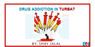 Drug addiction in Turbat Balochistan