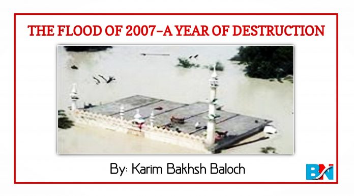 The flood of 2007–a year of destruction