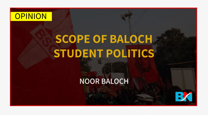 Scope of Baloch student politics Noor Baloch