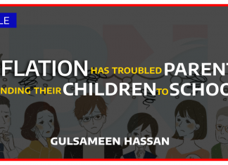 Inflation has troubled parents to sending their children to schools