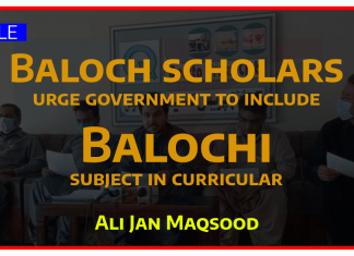 Baloch scholars urge government to include Balochi subject in curricular-thebalochnews