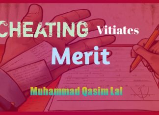 Cheating Vitiates Merit