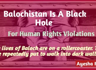 Balochistan Is A Black Hole For Human Rights Violations