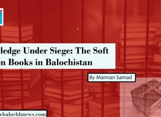 Knowledge Under Siege: The Soft War on Books in Balochistan