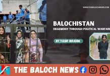 Balochistan: Hegemony Through Political Warfare