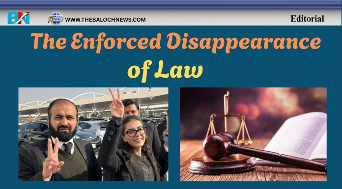 Enforced Disappearance of Law