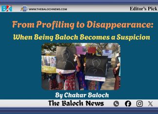 From Profiling to Disappearance: When Being Baloch Becomes a Suspicion