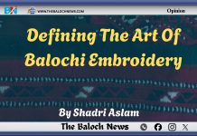 Defining The Art Of Balochi Embroidery